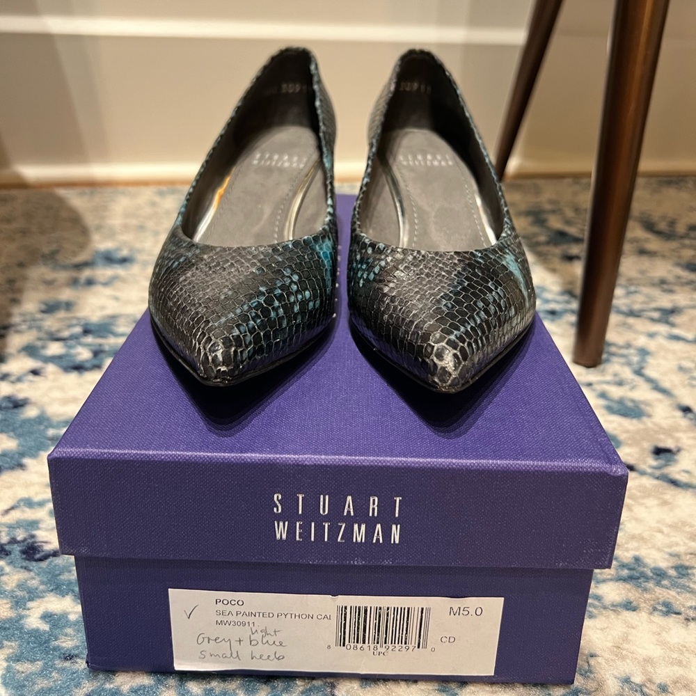 Beautiful Sea Painted Python Color, Stuart Weitzm… - image 3